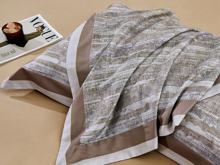 Постельное белье Asabella Евро, фланель-тенсел 2363-6 