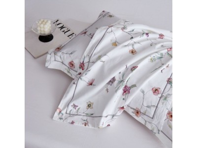 Комплект с летним одеялом семейный из египетского хлопка Premium, 1.5-спальный 160х220 см, 2231-OSPS