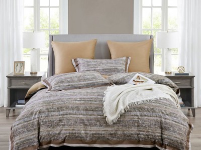 Постельное белье Asabella Семейный, фланель-тенсел 2363-7 