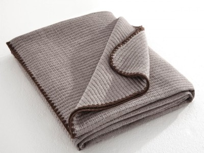 Плед Asabella хлопковый муслин, наполнитель искусственный шелк 240х220 см, 2404-OML