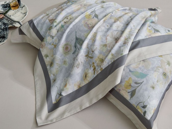 Постельное белье Asabella Евро, фланель-тенсел 2186-6