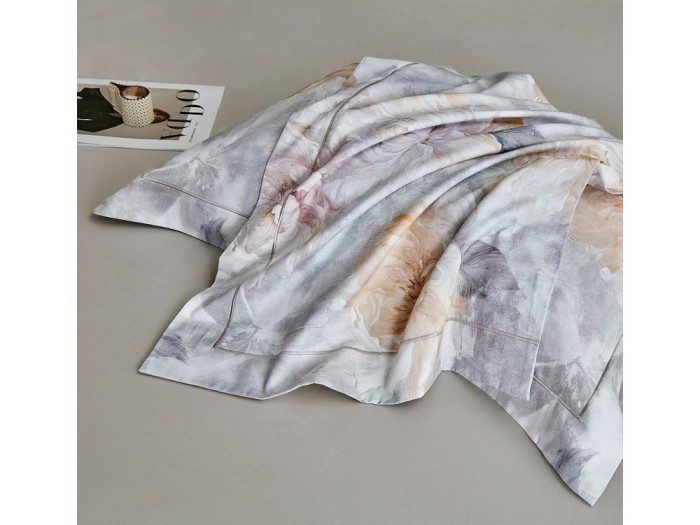 Комплект постельного белья Евро, фланель из египетского хлопка 2304-6