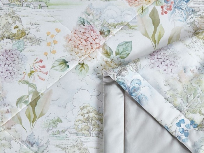 Комплект с 2-мя летними одеялами семейный из египетского хлопка Premium 160х220 см, 2232-2OSP