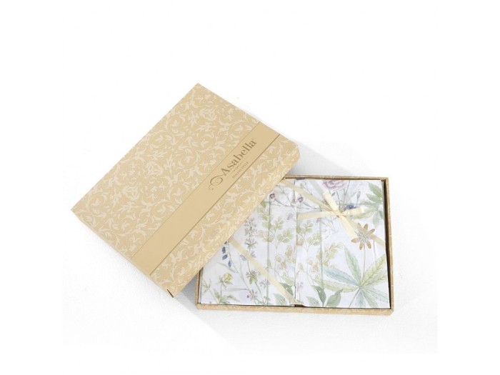 Комплект постельного белья Евро, сатин с лазерной печатью 2340-6/180/30