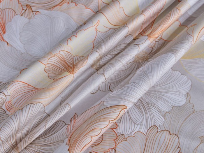 Постельное белье Asabella 2107-7 семейный египетский хлопок люкс-сатин