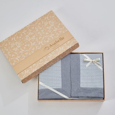 Постельное белье Asabella евро, фланель 2188-6