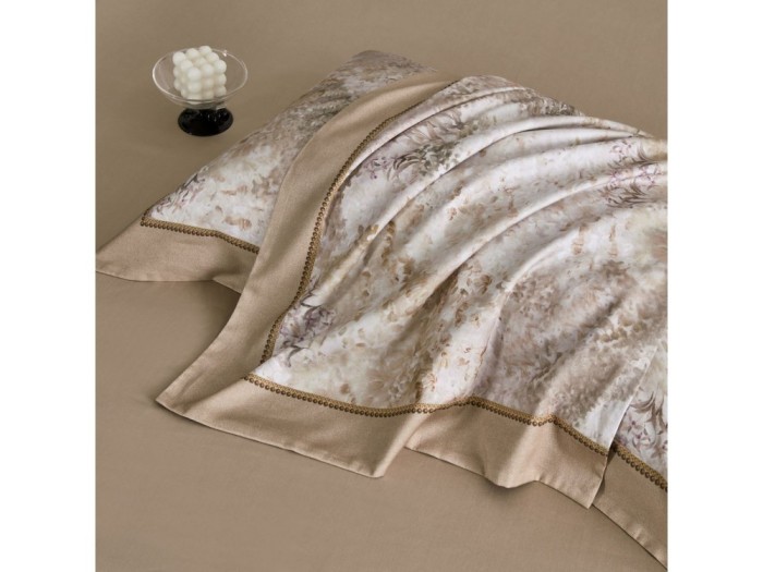 Постельное белье Asabella Евро, фланель-тенсел 2237-6