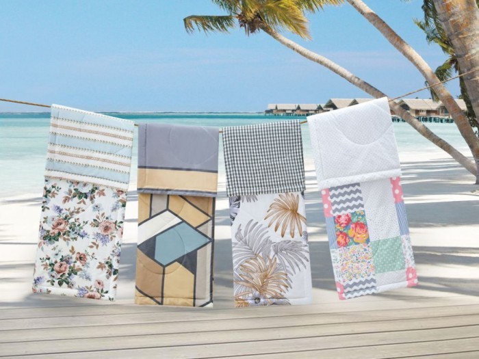 Одеяло летнее Asabella 200х220 1734-OM хлопок