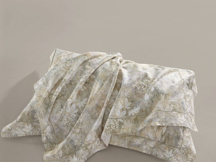 Комплект постельного белья Евро, сатин с лазерной печатью 2342-6 