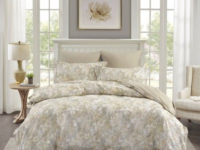 Комплект постельного белья Семейный, сатин с лазерной печатью 2342-7