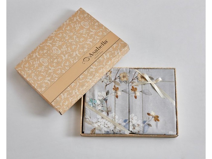 Постельное белье Asabella Евро фланель, 2308-6