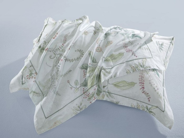 Комплект постельного белья Евро, сатин с лазерной печатью 2343-6 