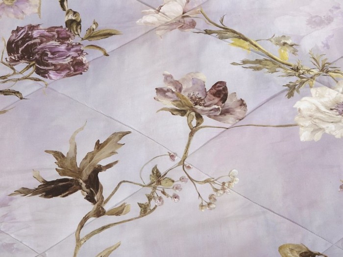 Комплект с летним одеялом евро м из египетского хлопка Premium 200х220 см, 2367-OMP 