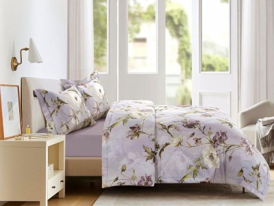 Комплект с летним одеялом евро м из египетского хлопка Premium 200х220 см, 2367-OMP 