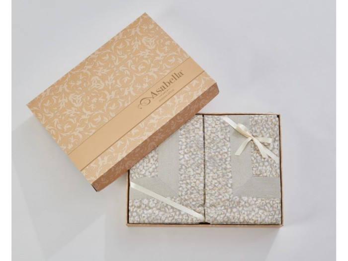 Постельное белье Asabella Семейный, фланель 2189-7