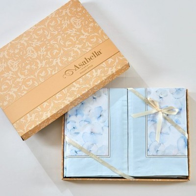 Комплект постельного белья Евро, египетский хлопок Premium 2248-6