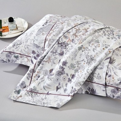 Комплект постельного белья Евро, египетский хлопок Premium 2255-6