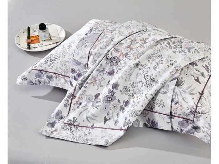 Комплект постельного белья Евро, египетский хлопок Premium 2255-6