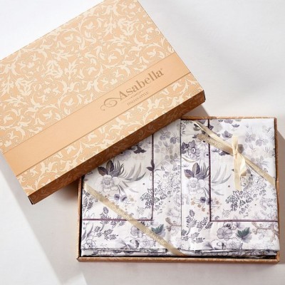 Комплект постельного белья Евро, египетский хлопок Premium 2255-6