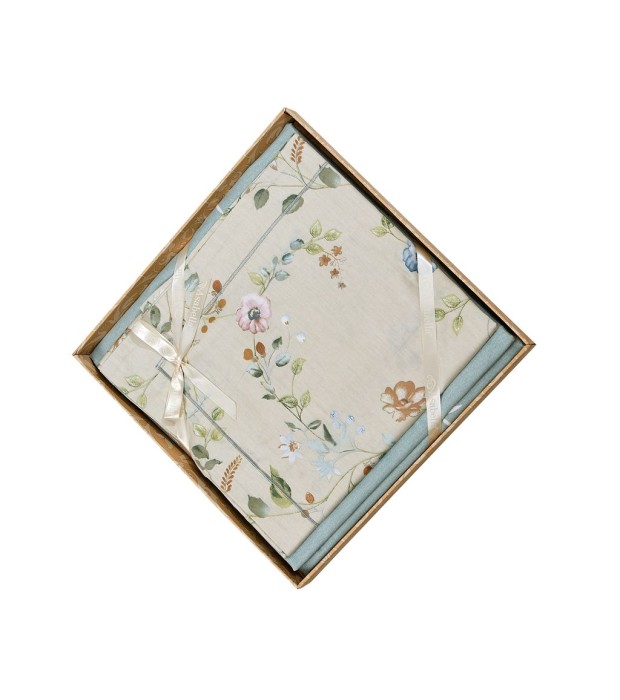 Комплект простыни с наволочками Asabella 1687-3P хлопок