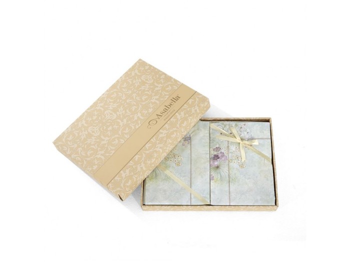 Комплект постельного белья Семейный, сатин с лазерной печатью 2344-7 