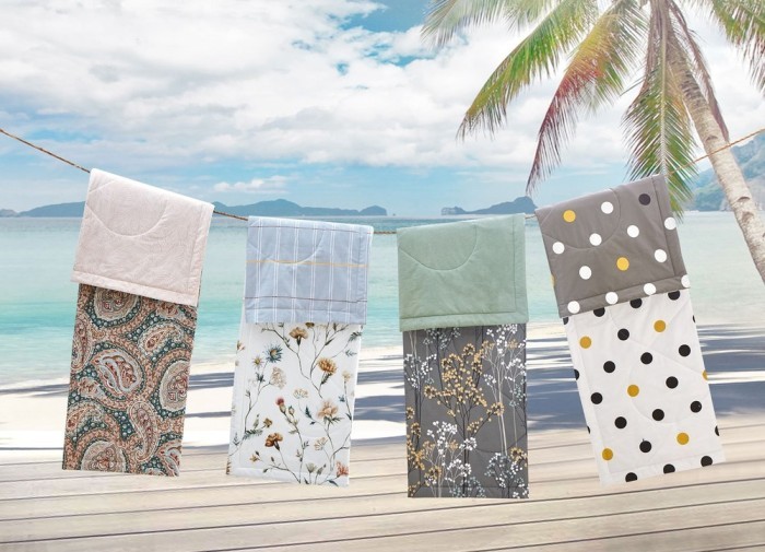 Одеяло летнее Asabella 200Х220 1481-OM хлопок