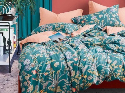 Постельное белье Asabella 1342-7 семейное печатный сатин