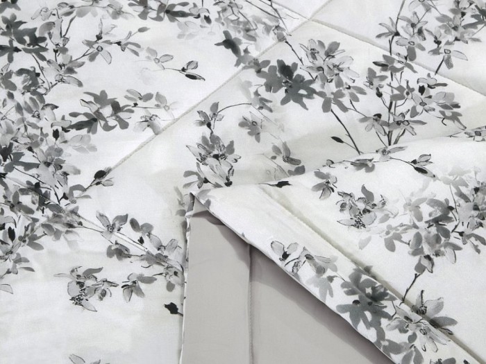 Комплект с летним одеялом евро м из египетского хлопка Premium 200х220 см, 2368-OMP 