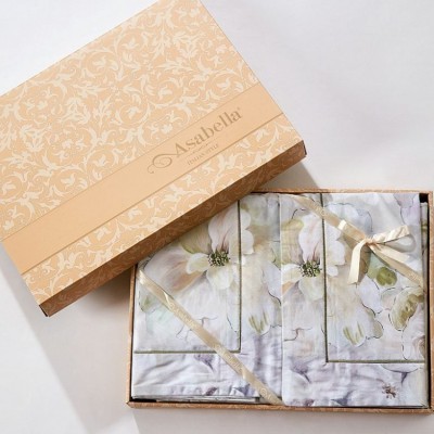 Комплект постельного белья Евро, египетский хлопок Premium 2256-6 / 160*30