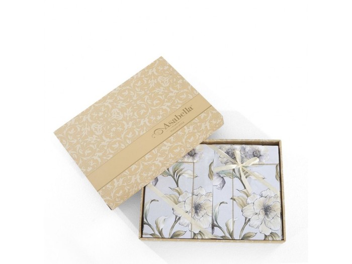 Комплект постельного белья Евро, сатин с лазерной печатью 2345-6/160/30 