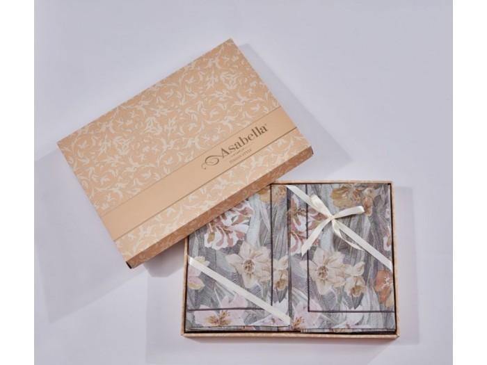 Постельное белье Asabella 2112-6 евро египетский хлопок люкс-сатин