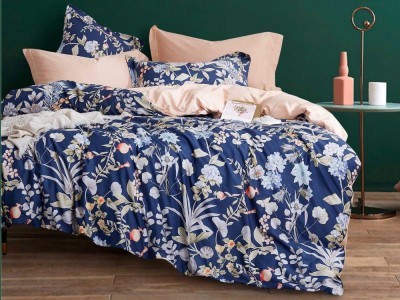 Постельное белье Asabella 1343-6 евро печатный сатин