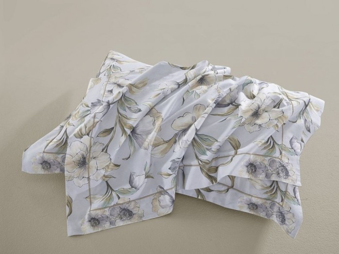 Комплект постельного белья Семейный, сатин с лазерной печатью 2345-7 