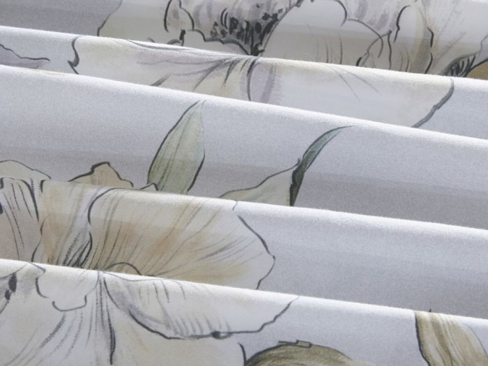 Комплект постельного белья Семейный, сатин с лазерной печатью 2345-7 