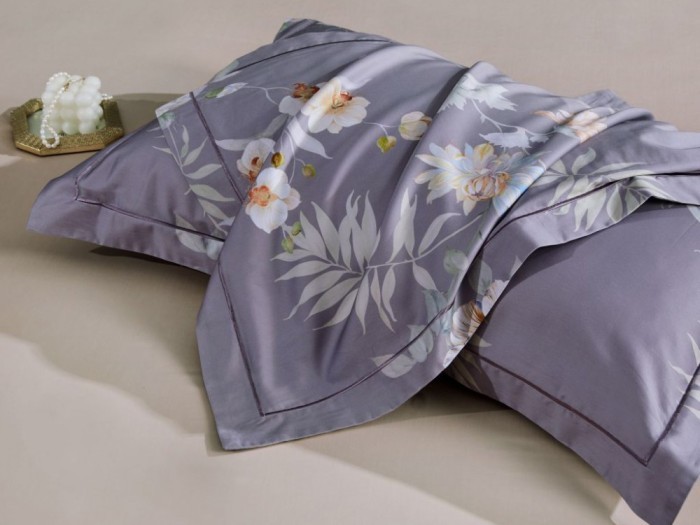 Постельное белье Asabella 2114-6 евро египетский хлопок люкс-сатин