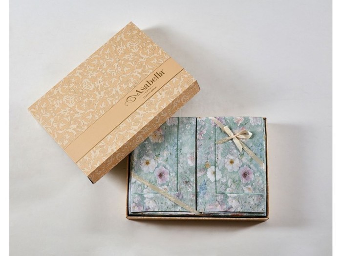 Постельное белье Asabella Евро фланель, 2282-6