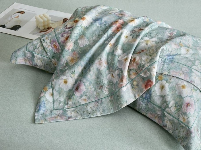 Постельное белье Asabella Евро фланель, 2282-6