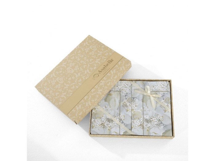 Комплект постельного белья Семейный, сатин с лазерной печатью 2347-7