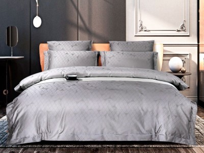 Постельное белье Asabella 1385-4S полуторное хлопковый жаккард