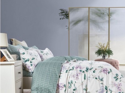 Постельное белье Asabella 1698-6 евро печатный сатин