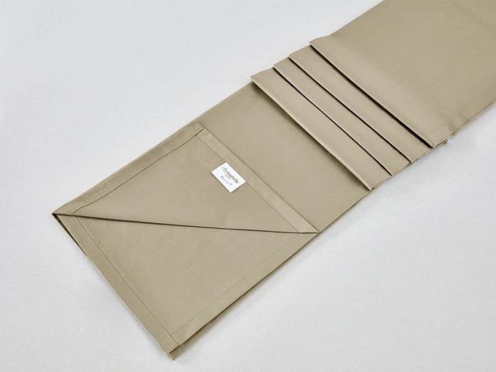 Комплект постельного белья семейный, египетский хлопок Premium 2365-7 