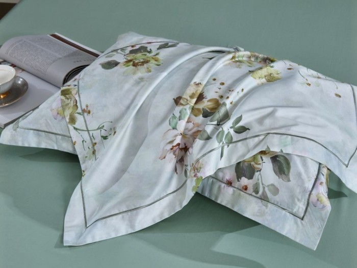 Постельное белье Asabella 2151-6 евро египетский хлопок Premium