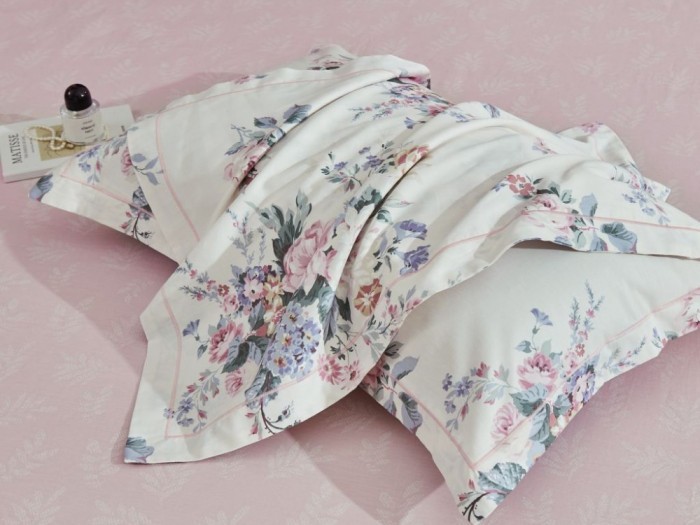 Комплект постельного белья 1,5-спальный, печатный сатин 1899-4S