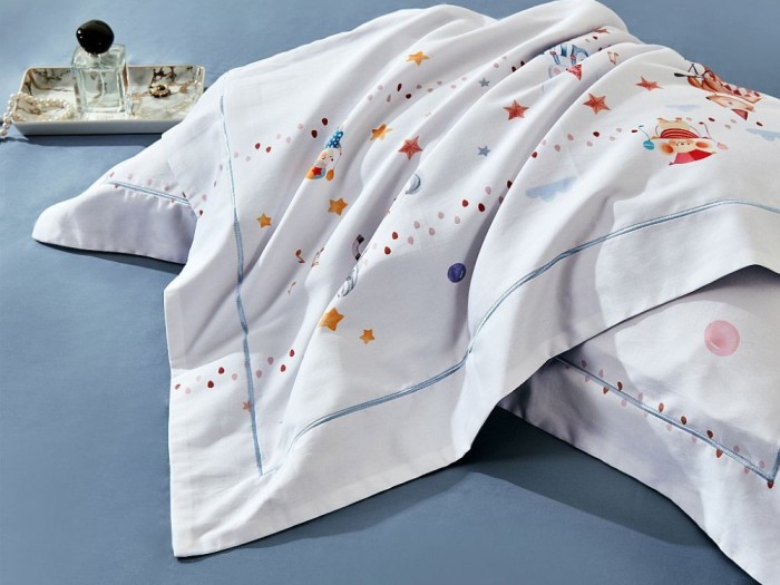 Комплект постельного белья 1,5-спальный, египетский хлопок Premium 2311-4S