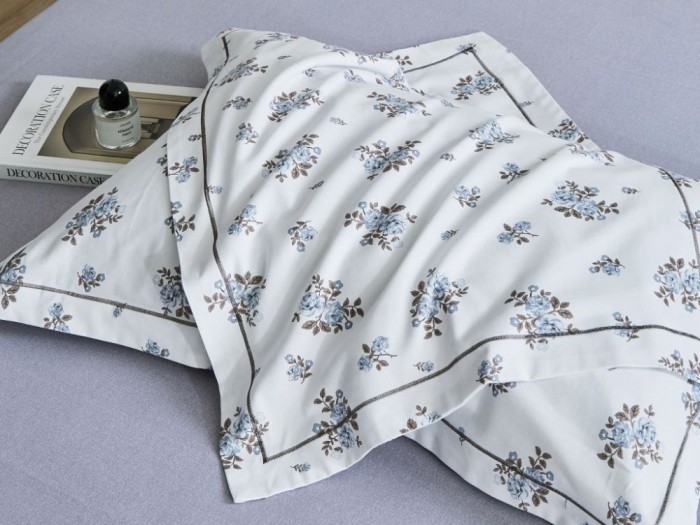 Постельное белье Asabella семейный, фланель 2082-7