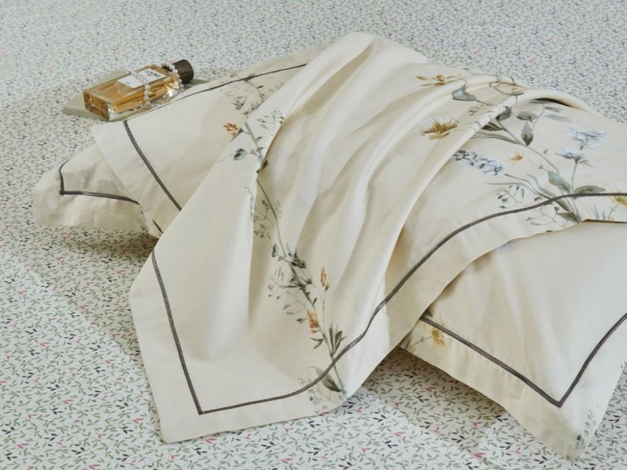 Комплект постельного белья Семейный, печатный сатин 1923-7