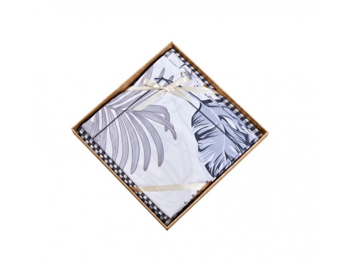 Комплект простыни с наволочками Asabella 1734-3PS хлопок