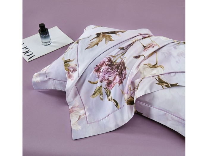 Комплект постельного белья семейный, египетский хлопок Premium 2367-7 