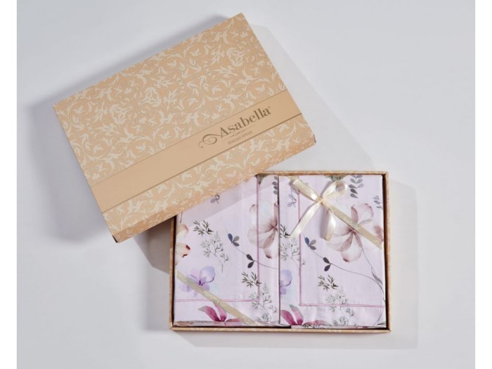 Комплект постельного белья 1,5-спальный, египетский хлопок 2153-4S