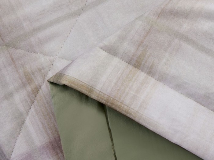 Комплект с 2-мя летними одеялами из сатина с лазерной печатью 160х220 см, 2336-2OSP